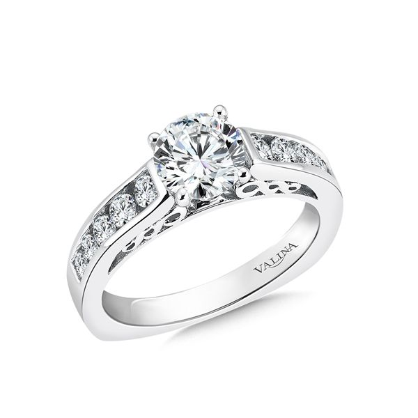 Diamond Semi-Mount Ring Tom Cook Jeweler, Inc. Daytona Beach, FL