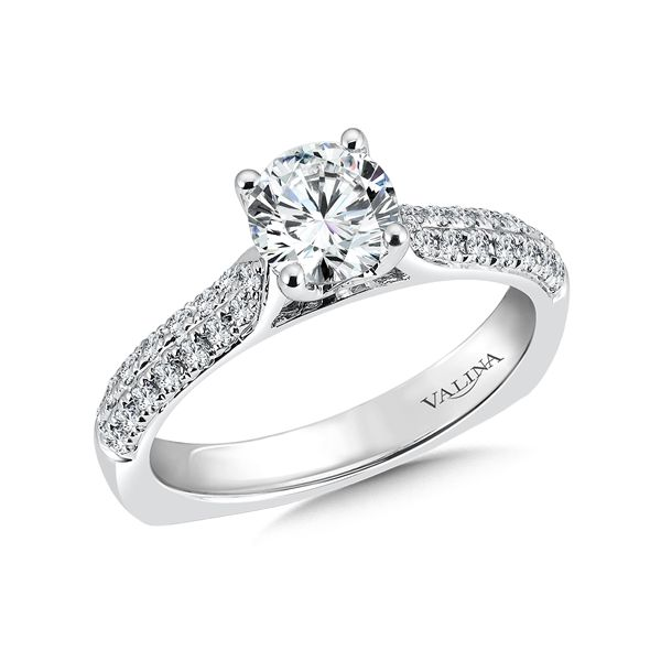 Diamond Semi-Mount Ring Tom Cook Jeweler, Inc. Daytona Beach, FL