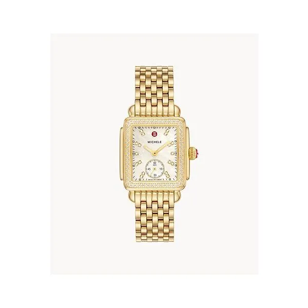 Mother of Pearl and 18K Yellow Gold Women's Swiss Watch Tom Cook Jeweler, Inc. Daytona Beach, FL