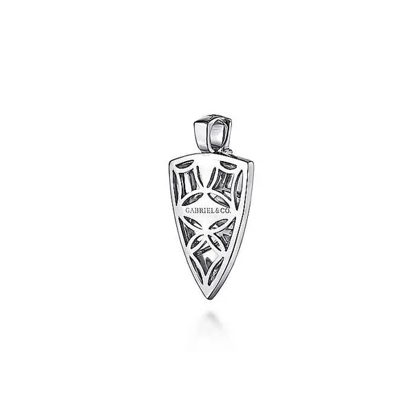 Gabriel & Co. Silver Arrowhead Pendant Image 2 Toner Jewelers Overland Park, KS