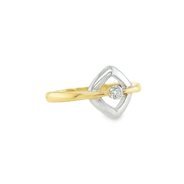 Estate 10k Gold Diamond Ring Image 2 Toner Jewelers Overland Park, KS