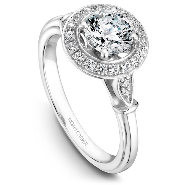 Halo Diamond Engagement Ring Towne Square Jewelers Charleston, IL