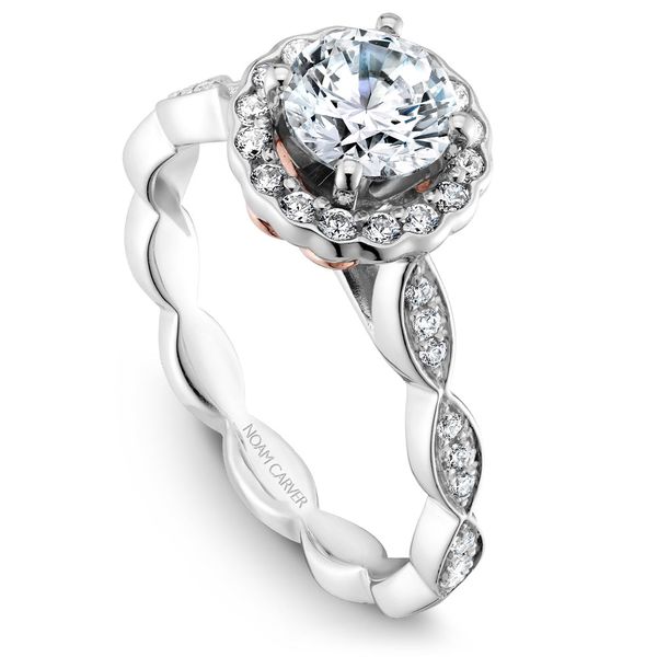 Floral Engagement Ring Towne Square Jewelers Charleston, IL
