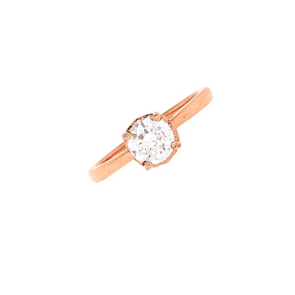 Rose Gold Solitare Engagement Ring Towne Square Jewelers Charleston, IL