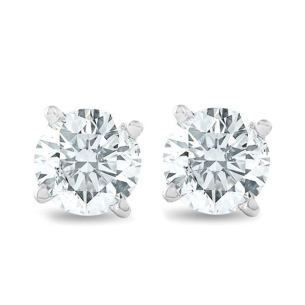 Lab Grown Diamond Earrings 1 Carat Towne Square Jewelers Charleston, IL