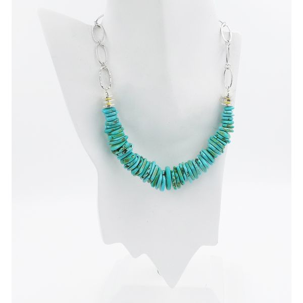 Turquoise Slice Necklace Towne Square Jewelers Charleston, IL