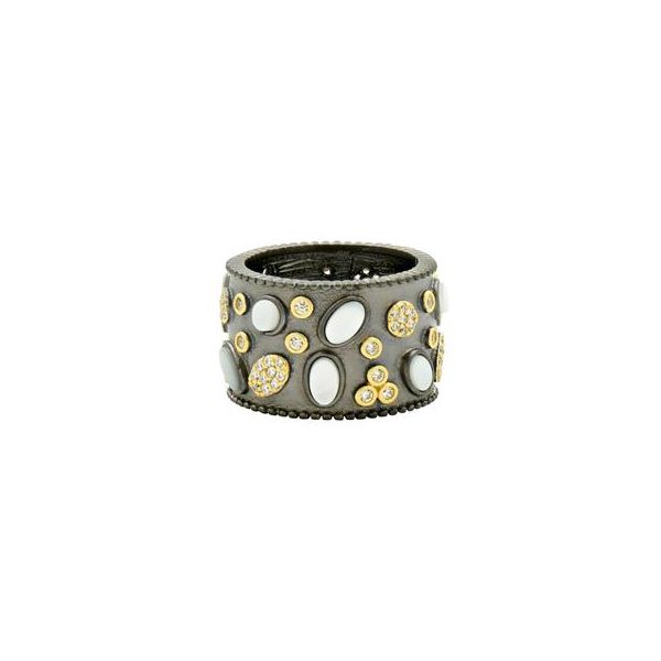 Imperial Multi-stone Wide Band Ring Towne Square Jewelers Charleston, IL