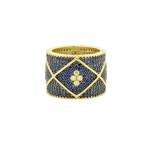 Midnight Pavé  Cigar Band Ring Towne Square Jewelers Charleston, IL