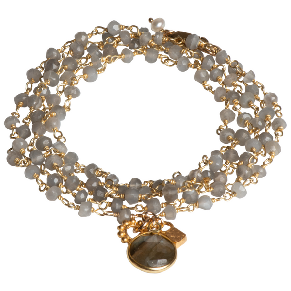 Labradorite Bracelet / Necklace Towne Square Jewelers Charleston, IL