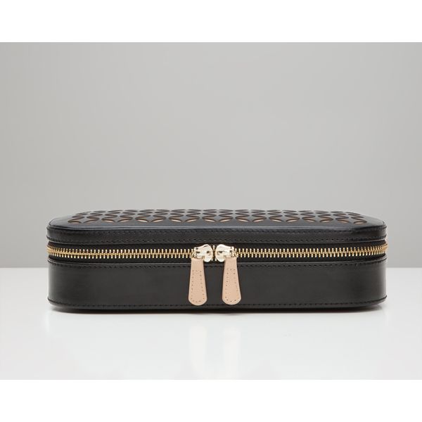 Chloé Black Zip Up Leather Jewelry Case Towne Square Jewelers Charleston, IL