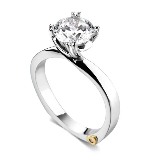 GOLD AND DIAMOND ENGAGEMENT RINGS Valentine's Fine Jewelry Dallas, PA