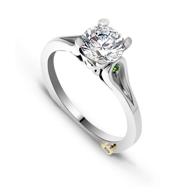 GOLD AND DIAMOND ENGAGEMENT RINGS Valentine's Fine Jewelry Dallas, PA