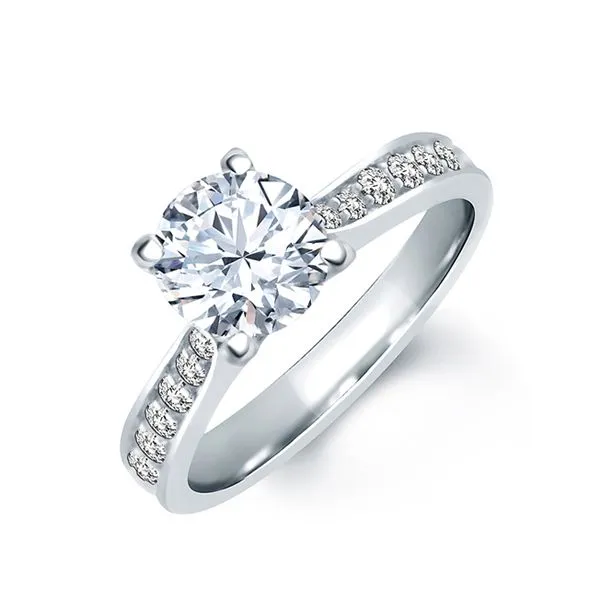 GOLD AND DIAMOND ENGAGEMENT RINGS Valentine's Fine Jewelry Dallas, PA