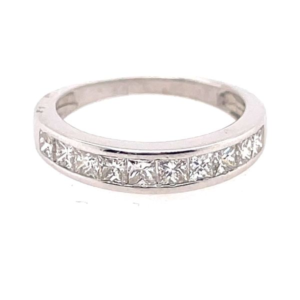 ESTATE JEWELRY - 14KT WHITE GOLD/DIAMOND WEDDING BAND SET Valentine's Fine Jewelry Dallas, PA