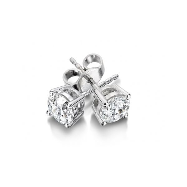 DIAMOND STUD EARRINGS Valentine's Fine Jewelry Dallas, PA