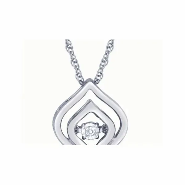 STERLING SILVER AND DIAMOND PENDANTS Valentine's Fine Jewelry Dallas, PA