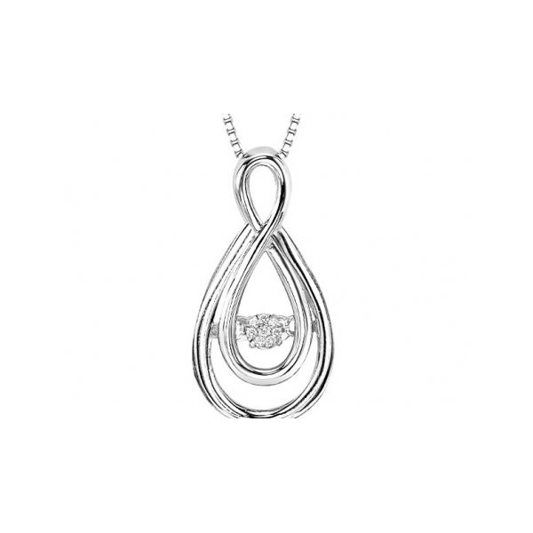 STERLING SILVER AND DIAMOND PENDANTS Valentine's Fine Jewelry Dallas, PA