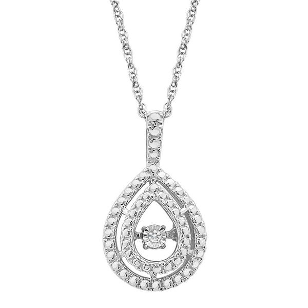 STERLING SILVER AND DIAMOND PENDANTS Valentine's Fine Jewelry Dallas, PA