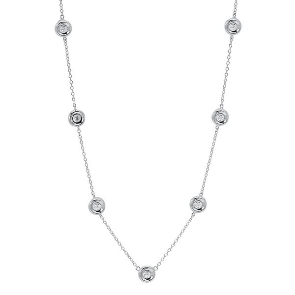 STERLING SILVER AND DIAMOND PENDANTS Valentine's Fine Jewelry Dallas, PA