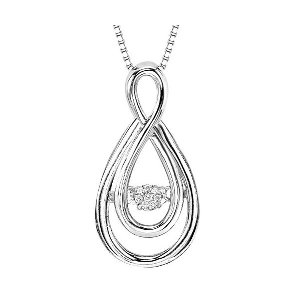 STERLING SILVER AND DIAMOND PENDANTS Valentine's Fine Jewelry Dallas, PA