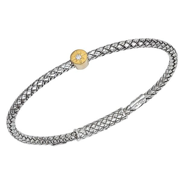 STERLING SILVER AND DIAMOND BRACELETS Valentine's Fine Jewelry Dallas, PA