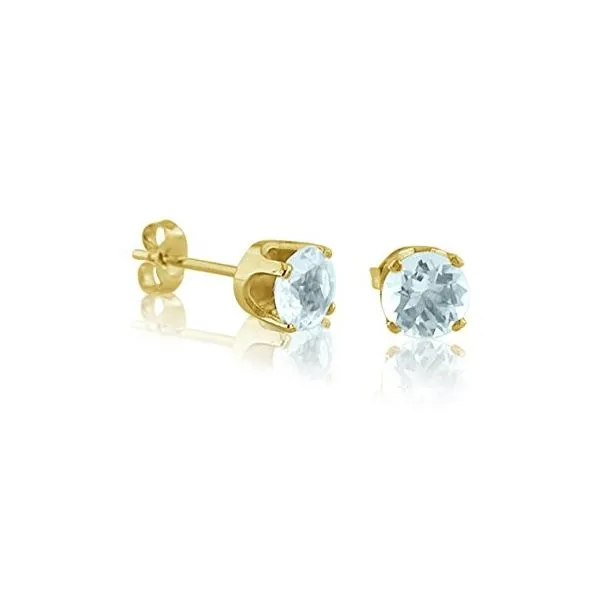 KARAT GOLD/PLATINUM GEMSTONE EARRINGS Valentine's Fine Jewelry Dallas, PA