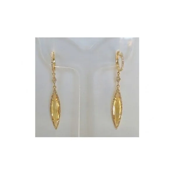 KARAT GOLD/PLATINUM GEMSTONE EARRINGS Valentine's Fine Jewelry Dallas, PA