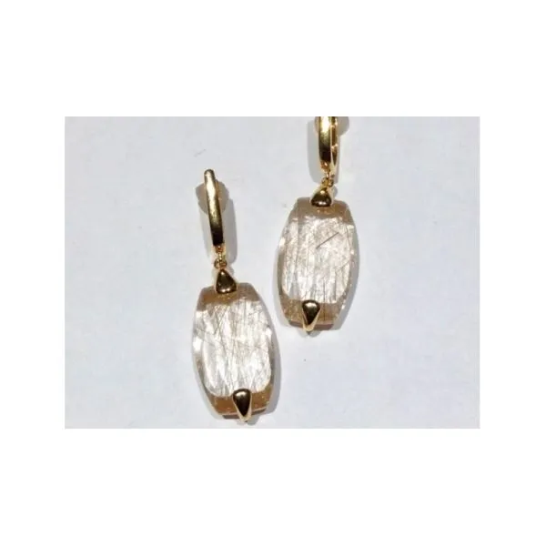 KARAT GOLD/PLATINUM GEMSTONE EARRINGS Valentine's Fine Jewelry Dallas, PA