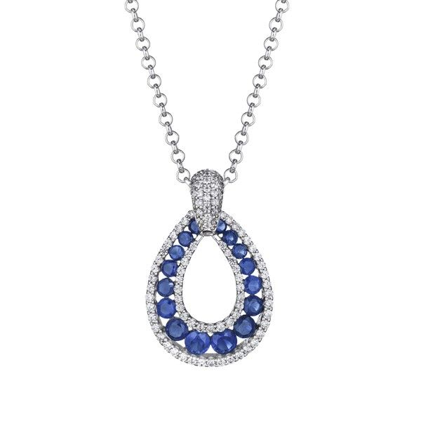 SAPPHIRE PENDANTS Valentine's Fine Jewelry Dallas, PA