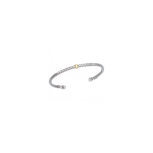 STERLING SILVER AND GOLD BRACELETS Valentine's Fine Jewelry Dallas, PA