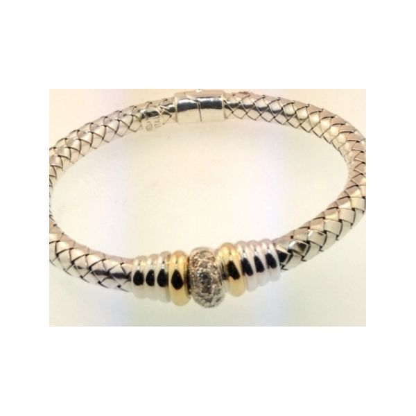 STERLING SILVER AND GOLD BRACELETS Valentine's Fine Jewelry Dallas, PA