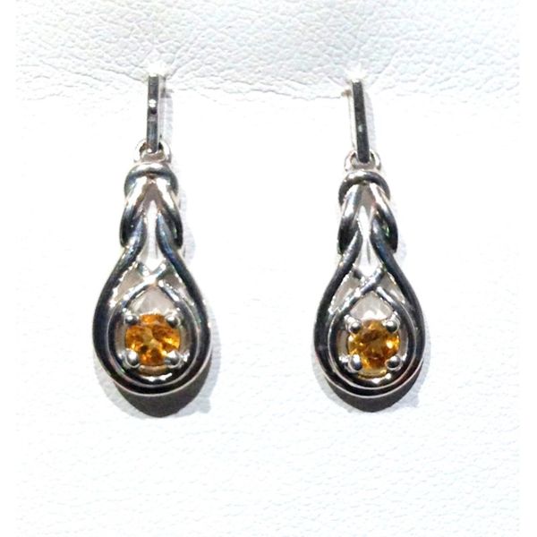 Sterling Silver Semi Precious Earrings Valentine's Fine Jewelry Dallas, PA