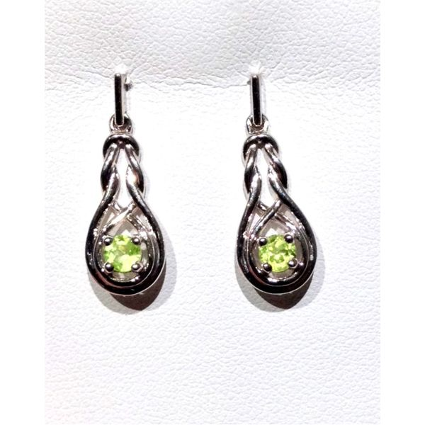 Sterling Silver Semi Precious Earrings Valentine's Fine Jewelry Dallas, PA