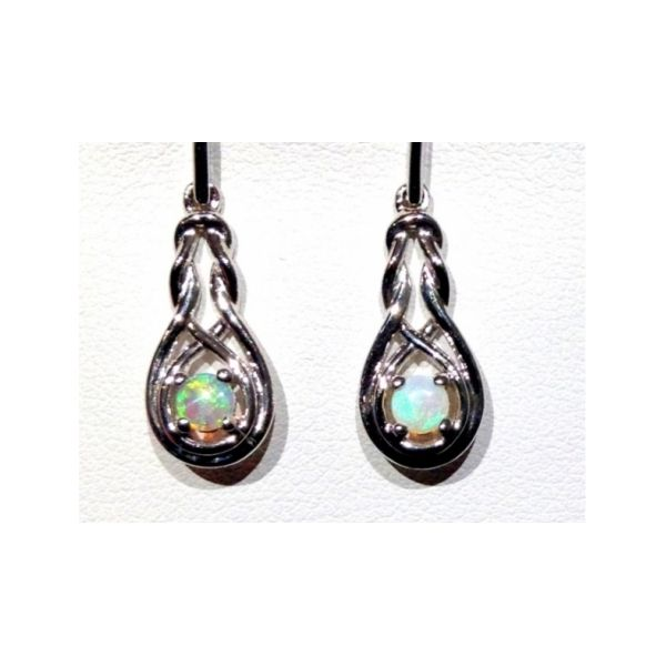 Sterling Silver Semi Precious Earrings Valentine's Fine Jewelry Dallas, PA