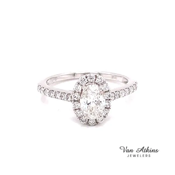 Diamond Ring Oval Van Atkins Jewelers New Albany, MS