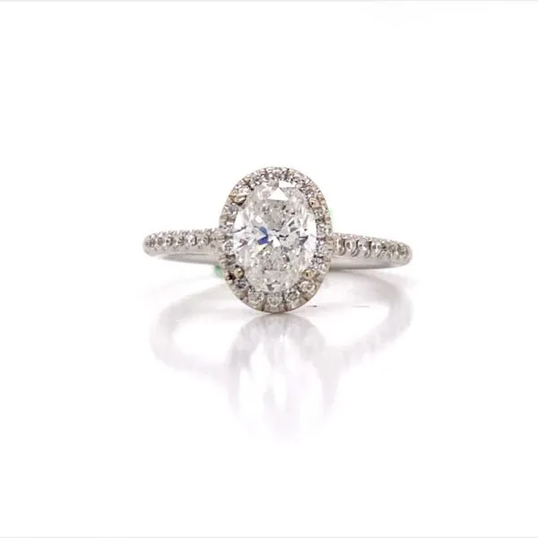 Diamond Ring Oval Van Atkins Jewelers New Albany, MS