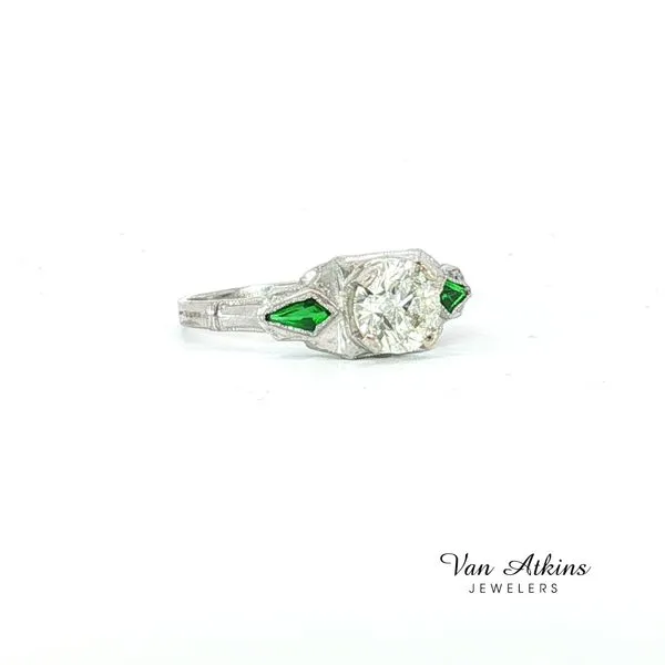 1.12 Carat Estate Diamond Rings Image 2 Van Atkins Jewelers New Albany, MS