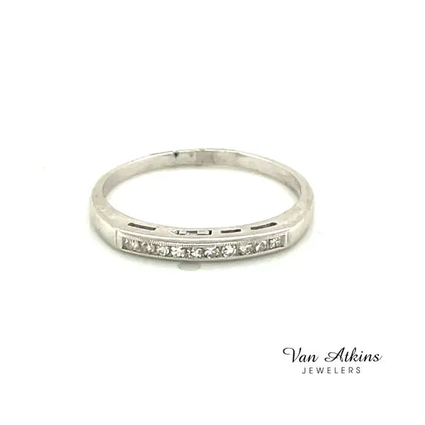 0.10 Carat Estate Diamond Bands - Ladies Van Atkins Jewelers New Albany, MS
