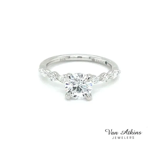 0.44 Carat Diamond Semi-Mount Rings Van Atkins Jewelers New Albany, MS