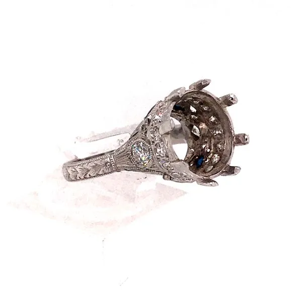 Estate Diamond Semi Mount Image 2 Van Atkins Jewelers New Albany, MS