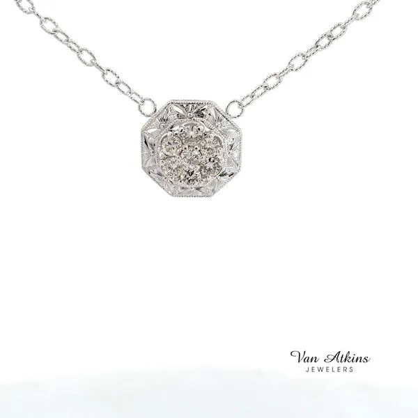 1 Carat Diamond Necklace Van Atkins Jewelers New Albany, MS