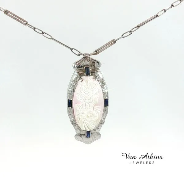 Estate Diamond Pendant/Necklace Van Atkins Jewelers New Albany, MS