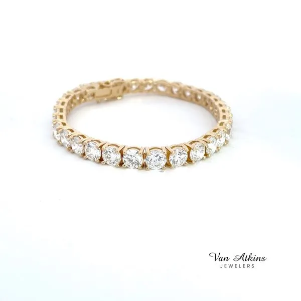 26.33 Carat Lab Grown Diamond Bracelet Image 4 Van Atkins Jewelers New Albany, MS