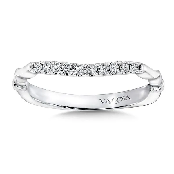 14k WG 0.10CT Diamond Wedding Band Vaughan's Jewelry Edenton, NC