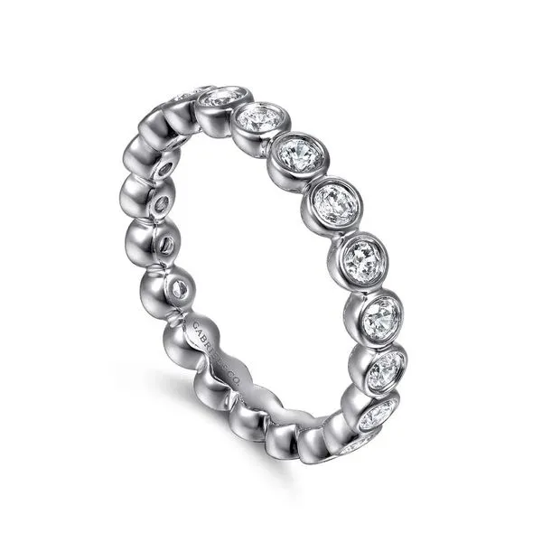 Gabriel & Co Diamond Eternity Ring Image 2 Victoria Jewellers REGINA, SK