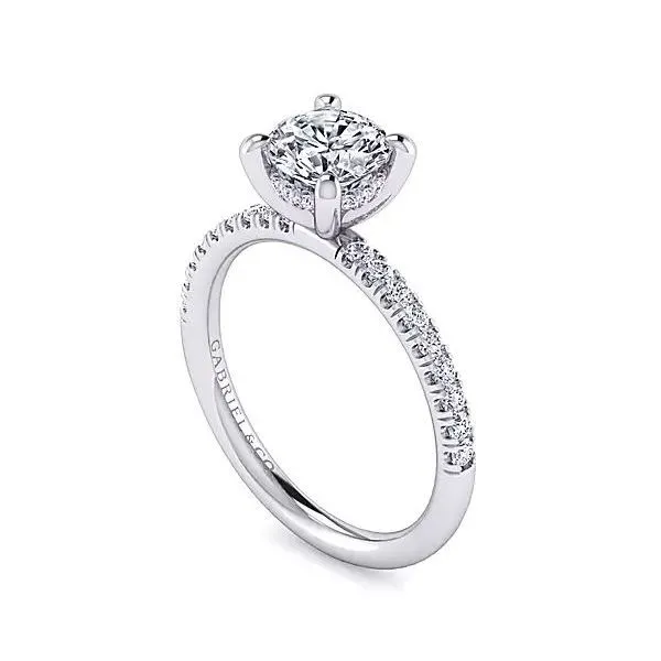 Semi-Mount Diamond Engagement Ring Image 2 Victoria Jewellers REGINA, SK