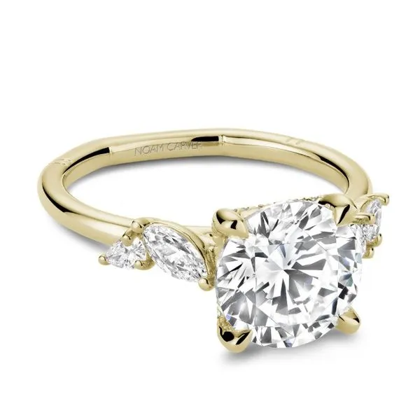 Noam Carver Diamond Semi-Mount Ring Victoria Jewellers REGINA, SK