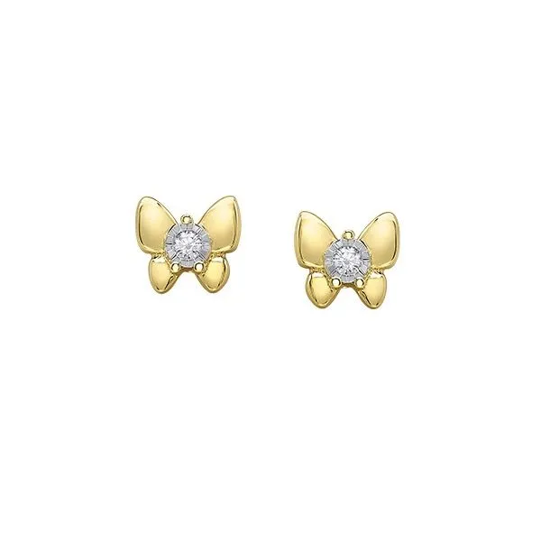 Butterfly Diamond Earrings Victoria Jewellers REGINA, SK