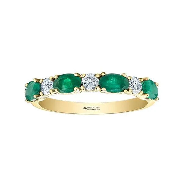 Emerald & Canadian Diamond Ring Victoria Jewellers REGINA, SK