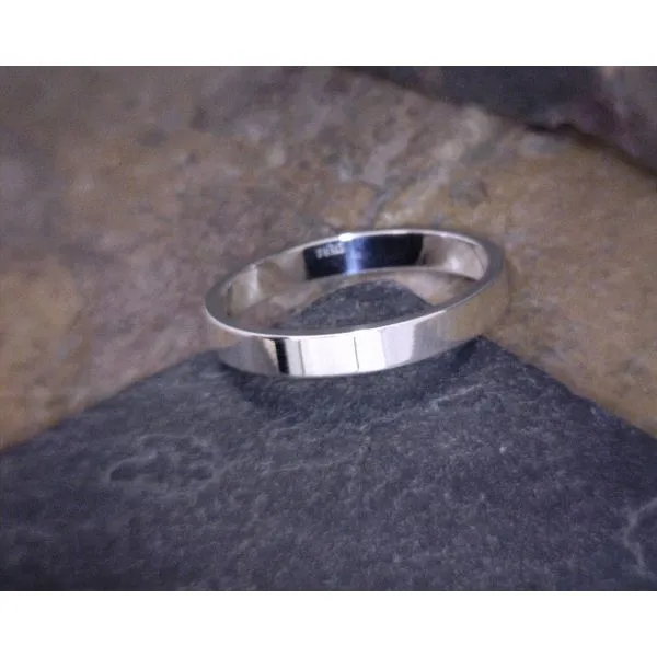 Sterling Flat Band 3MM Vulcan's Forge LLC KANSAS CITY, MO